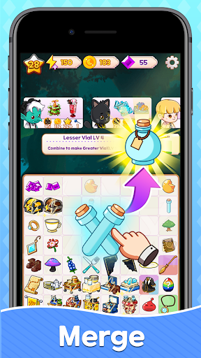 Screenshot of Magic Craft - Merge Tycoon