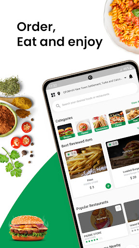 Android application Order Up: Order Food & Grocery screenshort