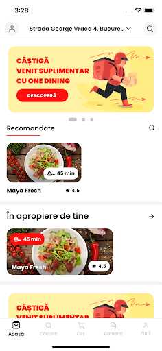 Android application One Dining Club screenshort