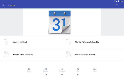 New Vintage Church App