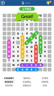 Word Search Varies with device screenshots 2