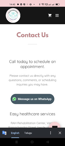 Easy Healthcare services Screen 3