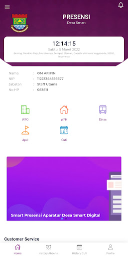 Smart Presensi Desa JDC Screen 2