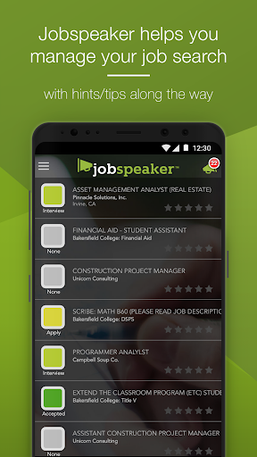 Jobspeaker Screen 2