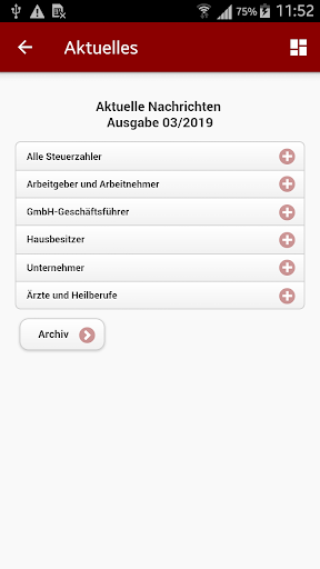 Steuerberatung Pinger Screen 2
