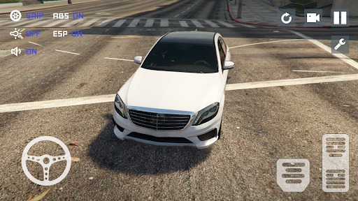 Android application Mers S-Class Car Drift Driving screenshort