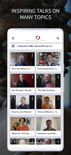 SFZC Dharma App Screen 3