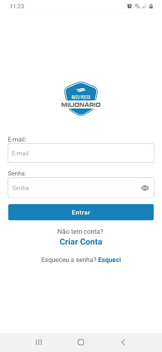 Android application Rede Milionário screenshort