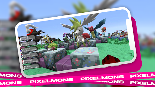 Pixelmons for minecraft