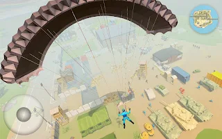 Paintball battle Royale 3D: Ba - Screenshot 1