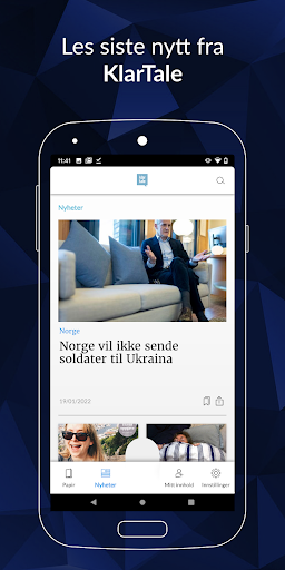 Android application Klar Tale screenshort