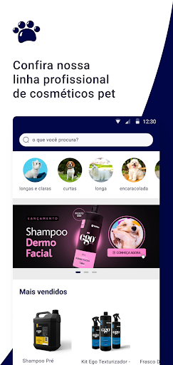 Android application Bubbles Pets screenshort