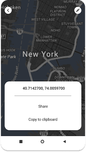 Where I? My geolocation Screen 3