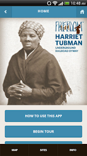 Harriet Tubman Byway Screenshot