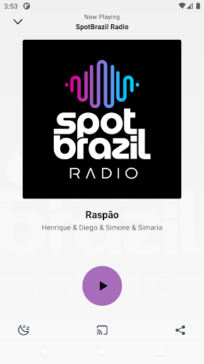 SpotBrazil Radio Screen 2