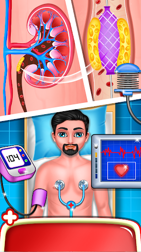 Android application Cardiac Hospital: Surgery Game screenshort