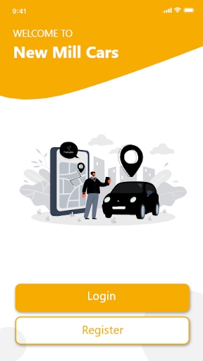 Android application New Mill Taxis screenshort