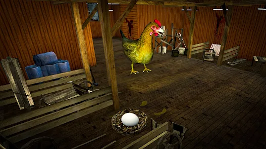 Fluchtspiele mit bösen Hühnern