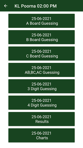 Kerala Dear all Lottery Result Screen 3