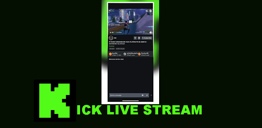 Kick Live streaming App