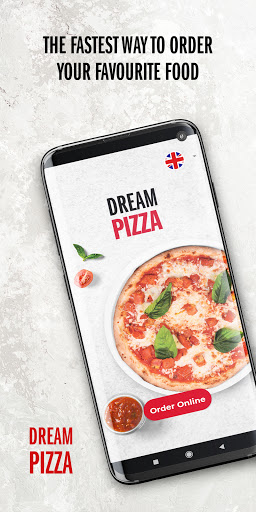 Android application Dream Pizza screenshort