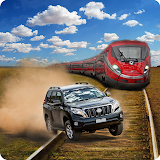 Train vs Car Racing Games 3d icon