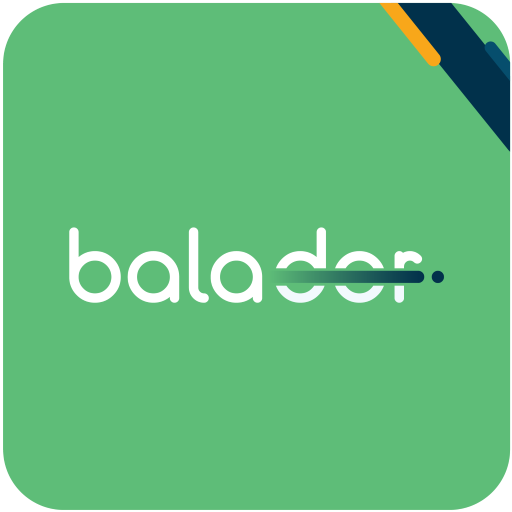 B - Digital signage logo