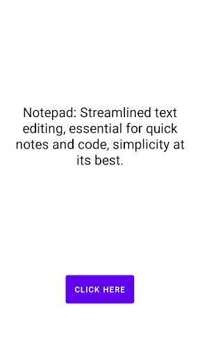 Android application Note - Bloc notes - Quick note screenshort