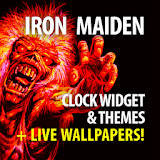 Iron Maiden Clock Widget And Themes icon