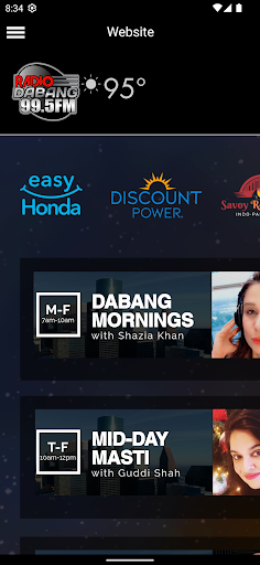 Radio Dabang 99.5FM Screen 3