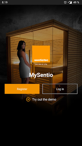Android application MySentio screenshort
