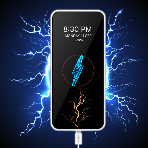 Battery FastCharging Animation logo