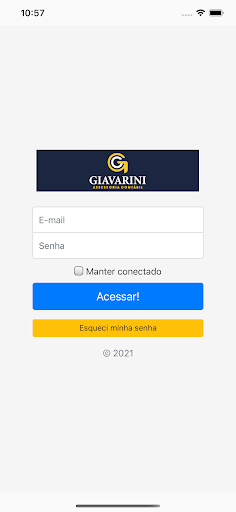Android application Giavarini Assessoria Contábil screenshort