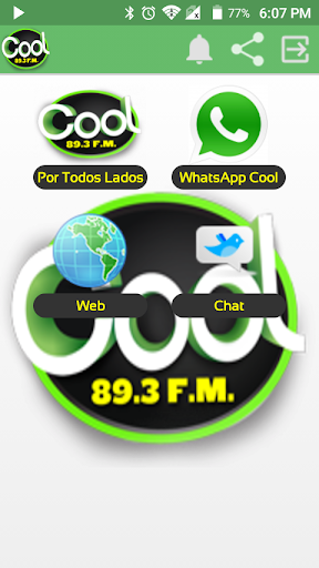 Android application Cool 89.3 FM screenshort