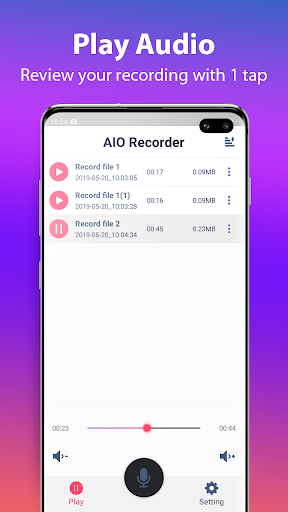 Voice Recorder High Quality Screen 2
