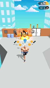 #3. Muscle Attack (Android) By: Funzilla