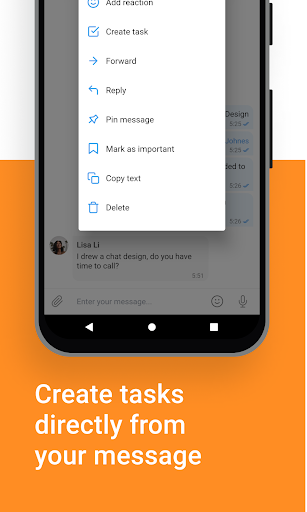 tada.team — task messenger Screen 2