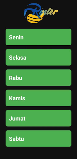 Roster STMIK PROFESIONAL Screen 3