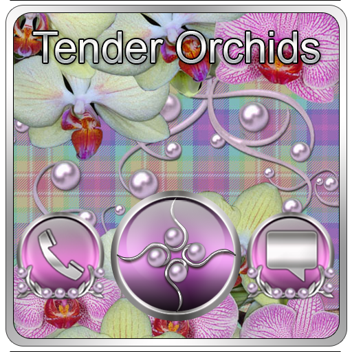 Tender Orchids Go Locker theme logo