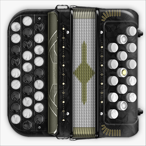 Accordion Chromatic Button  Icon