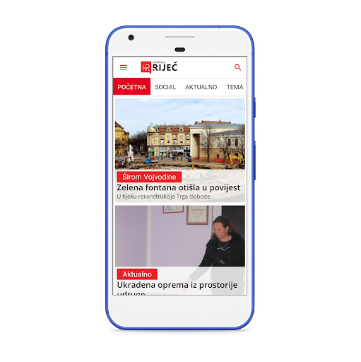 Android application Hrvatska riječ screenshort