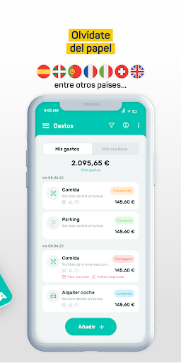 Tickelia 2.0 - Notas de gastos
