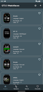 Captura 2 Amazfit GTS 3 & 4 Watch Faces android