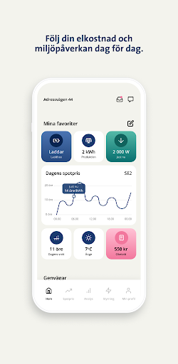 Android application Fyrfasen screenshort