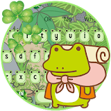 Travel Frog Cartoon Keyboard Theme icon
