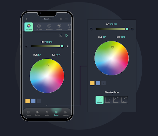 Android application RTctrl - Light Control screenshort
