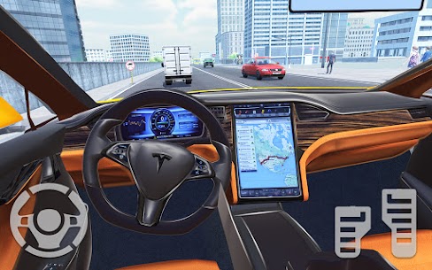 Free Electric Car Simulator 2021  City Driving 2