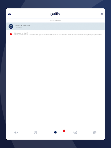 Notify Screen 2