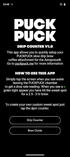 Android application PUCKPUCK - DPM Counter screenshort