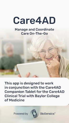 Android application Care4AD Mobile screenshort